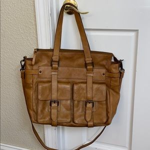 HALOGEN | leather bag